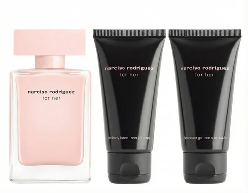 NARCISO RODRIGUEZ FOR HER EDP SET 50 ML + B/L 50+ S/G 50 ML