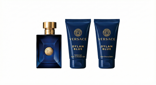 VERSACE DYLAN BLUE HOMME EDT SET 50 ML + S/G 50 +A/S BLAM 50 ML