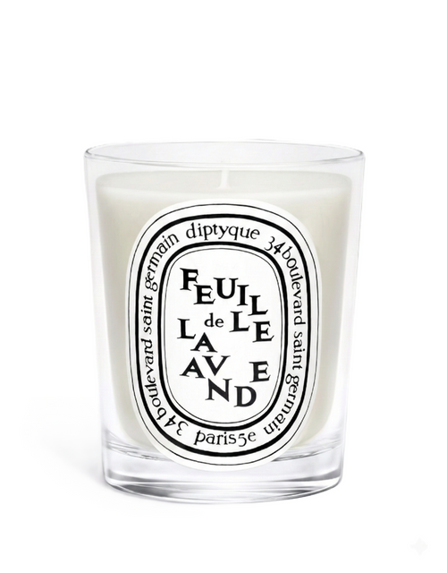 DIPTYQUE CANDELA FEUILLE LAVANDE CANDLE 190 GR