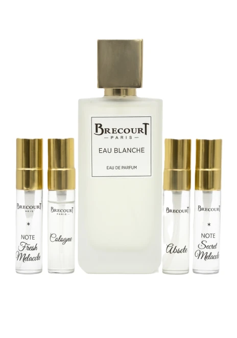 BRECOURT EAU BLANCHE EDP 100 ML + 4 X 6 ML