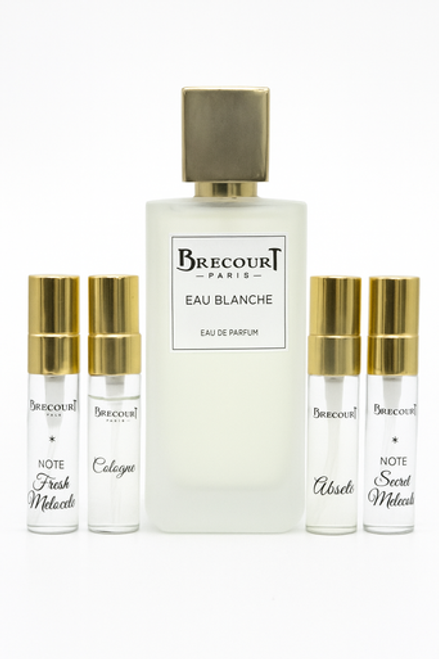 BRECOURT EAU BLANCHE EDP 100 ML + 4 X 6 ML