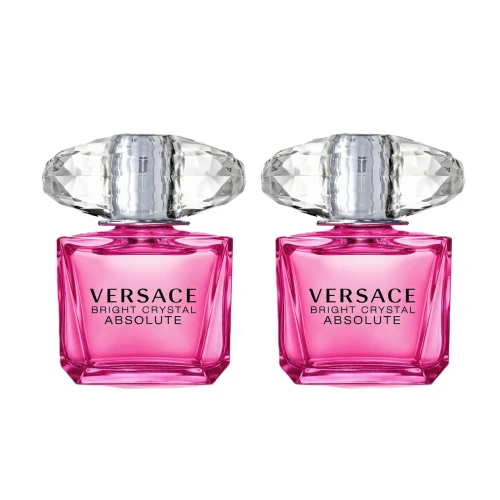 VERSACE DUO BRIGHT CRYSTAL ABSOLUTE EDT 2 X 30 ML VAPO