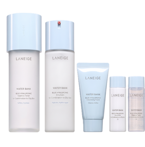 LANEIGE WATER BANK BLUE 2 STEP SET 5 PIECES