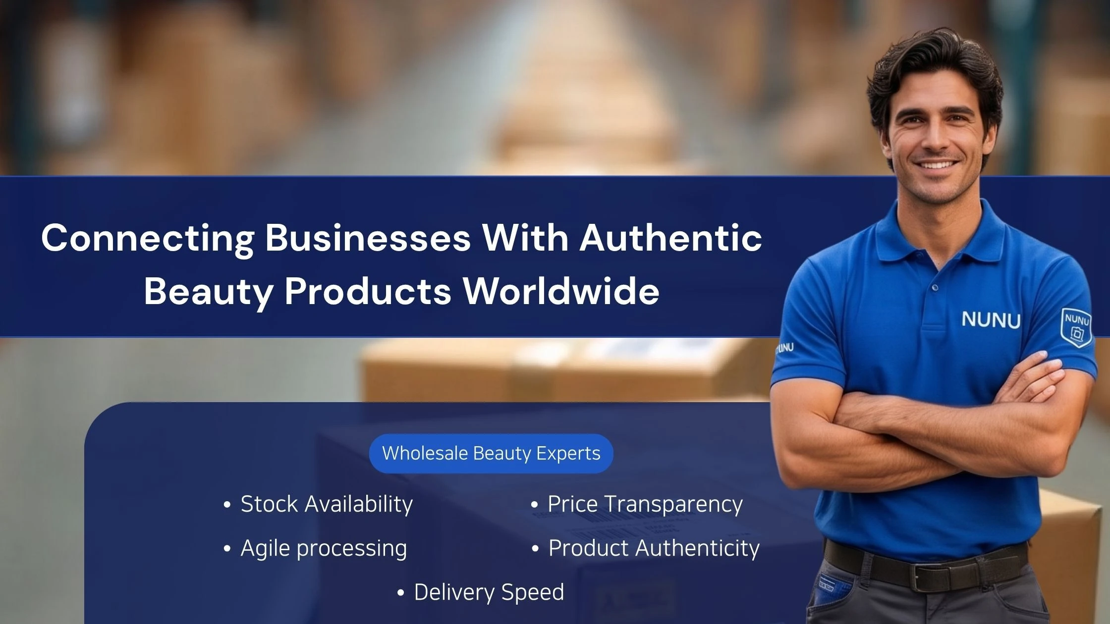 Wholesale distribution of original perfumes and cosmetics &mdash; Nunu Trading professional catalogue
