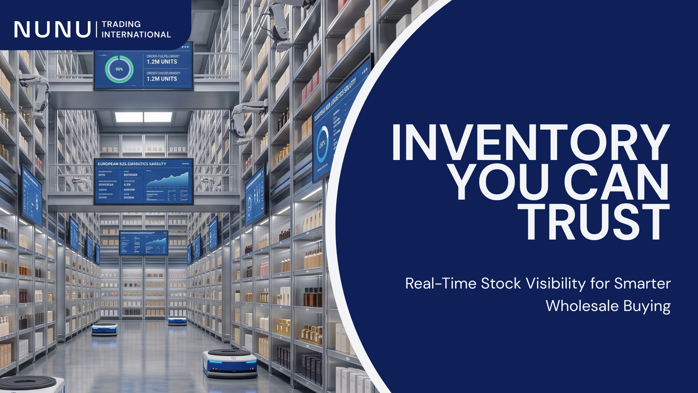 Real-time stock transparency for wholesale beauty distributors &mdash; Nunu Trading live inventory