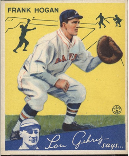 1934 Goudey #20 Shanty Hogan, Boston Braves