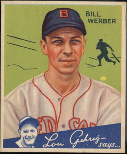1934 Goudey #75 Billy Werber, Boston Red Sox