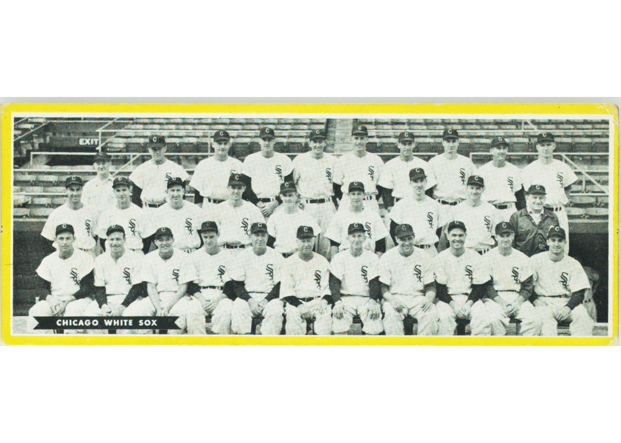 1951 Topps Team card Chicago White Sox