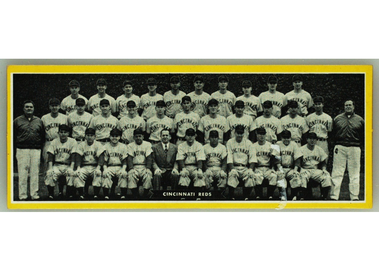 1951 Topps Team card Cincinnati Reds