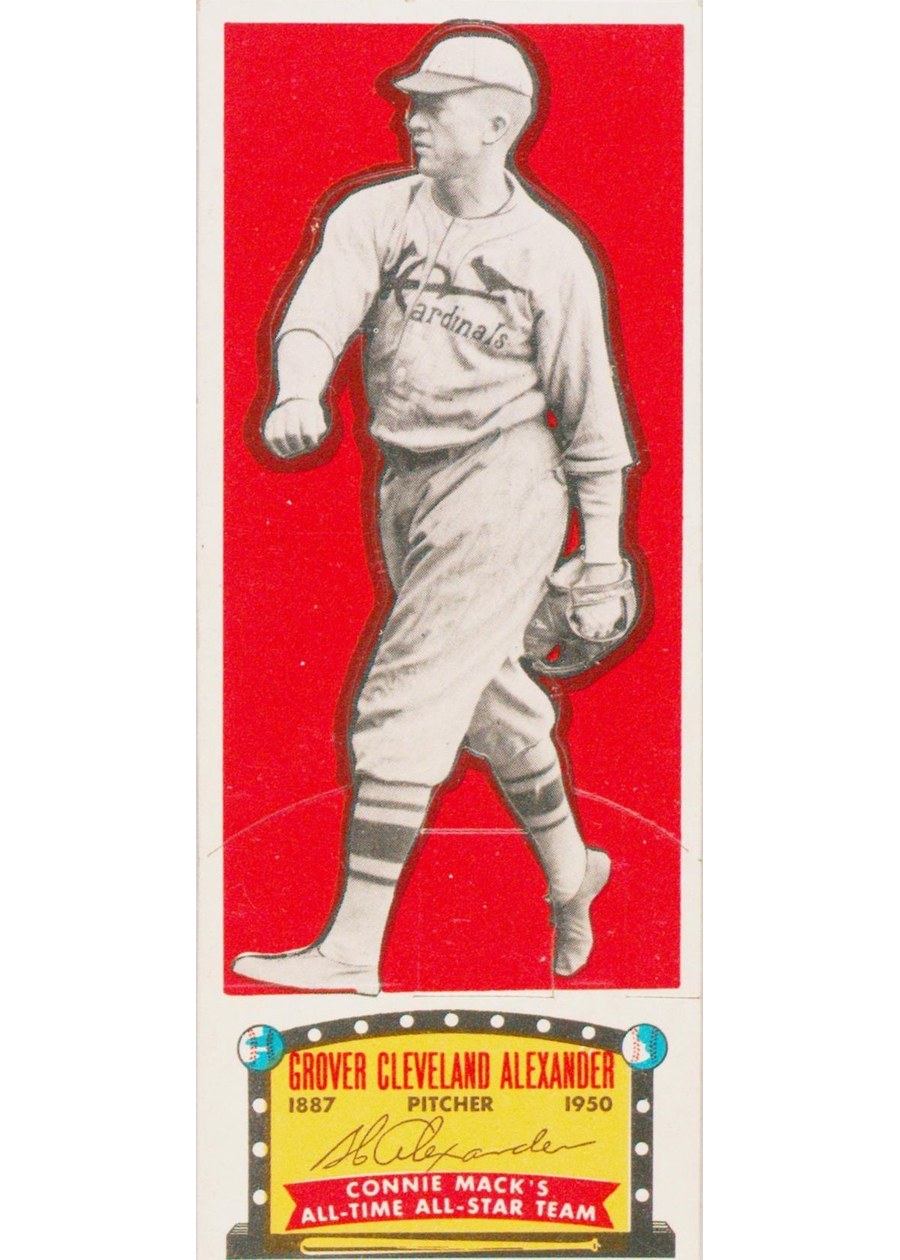 1951 Topps Connie Mack's All-Star Grover Cleveland Alexander, St. Louis Cardinals