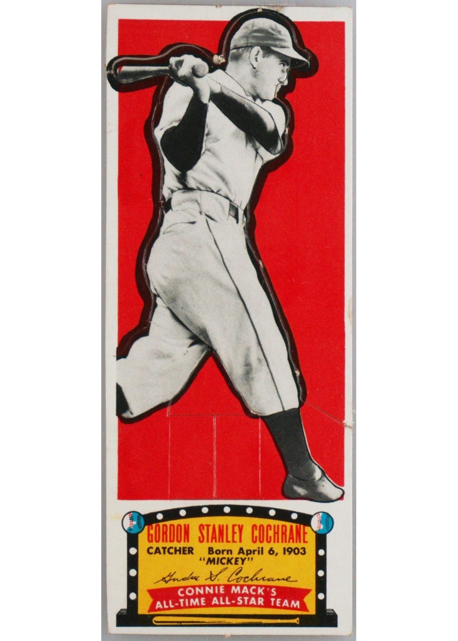 1951 Topps Connie Mack's All-Star Mickey Cochrane, Philadelphia Athletics