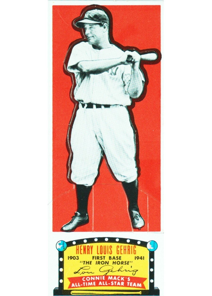 1951 Topps Connie Mack's All-Star Lou Gehrig, New York Yankees