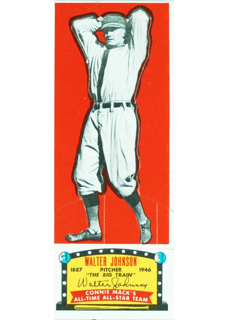 1951 Topps Connie Mack's All-Star Walter Johnson, Washington Senators