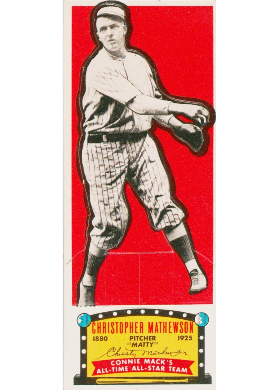 1951 Topps Connie Mack's All-Star Christy Mathewson, New York Giants