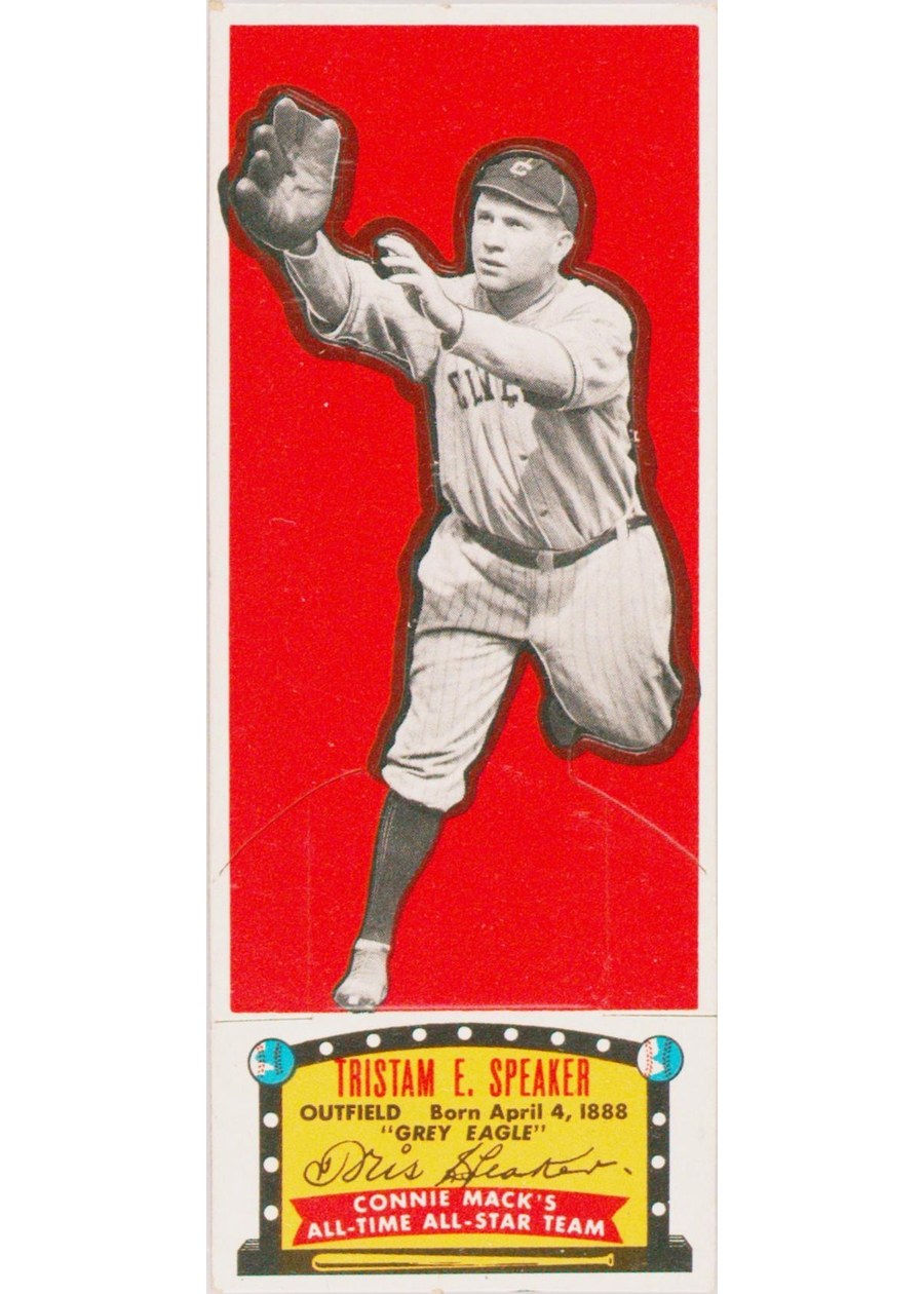 1951 Topps Connie Mack's All-Star Tris Speaker, Cleveland Indians