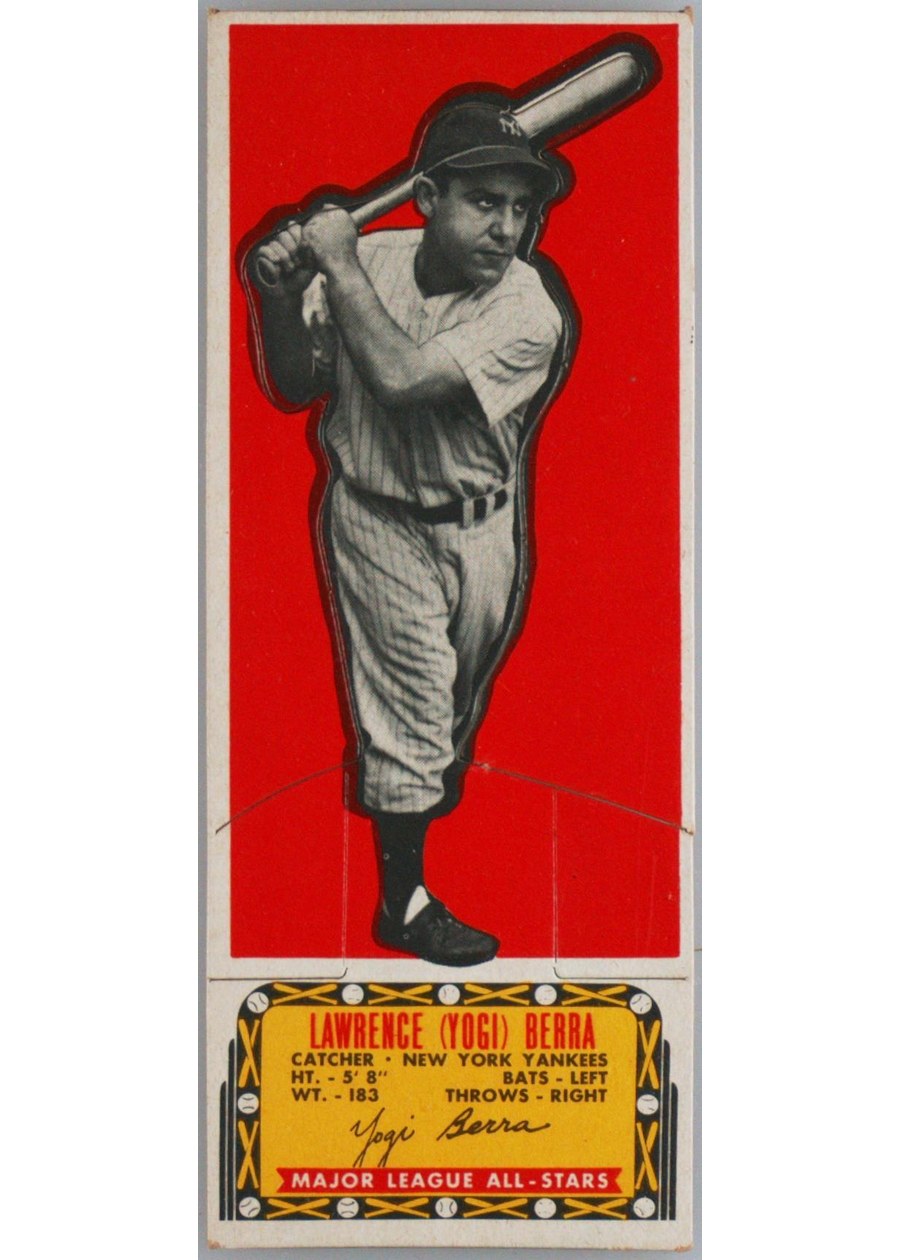 1951 Topps Major League All-Star Yogi Berra, New York Yankees