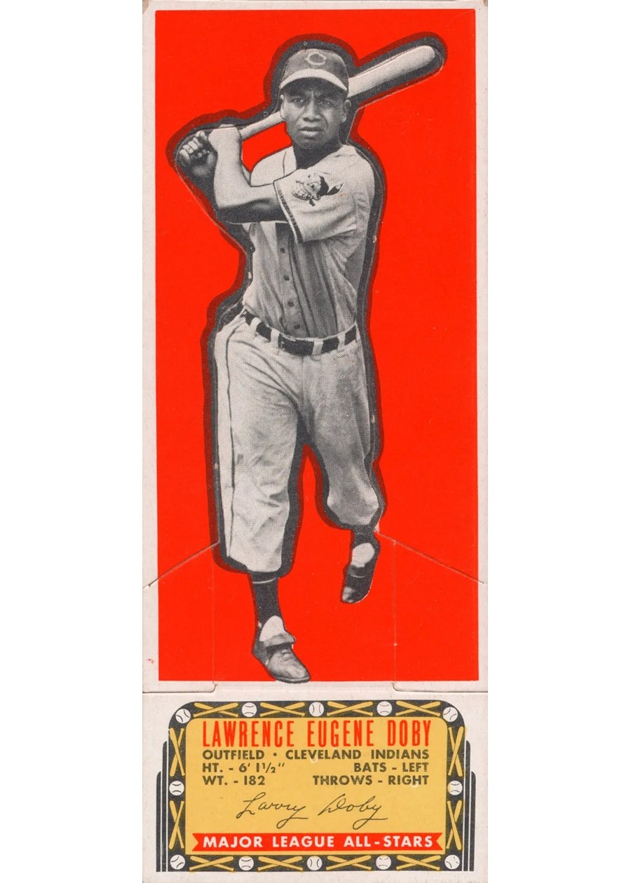 1951 Topps Major League All-Star Larry Doby, Cleveland Indians