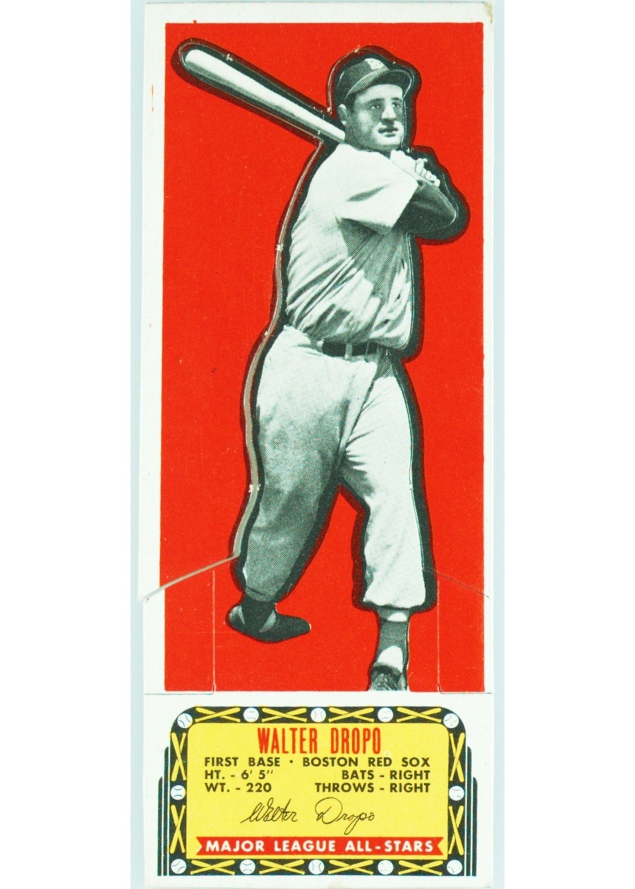 1951 Topps Major League All-Star Walt Dropo, Boston Red Sox