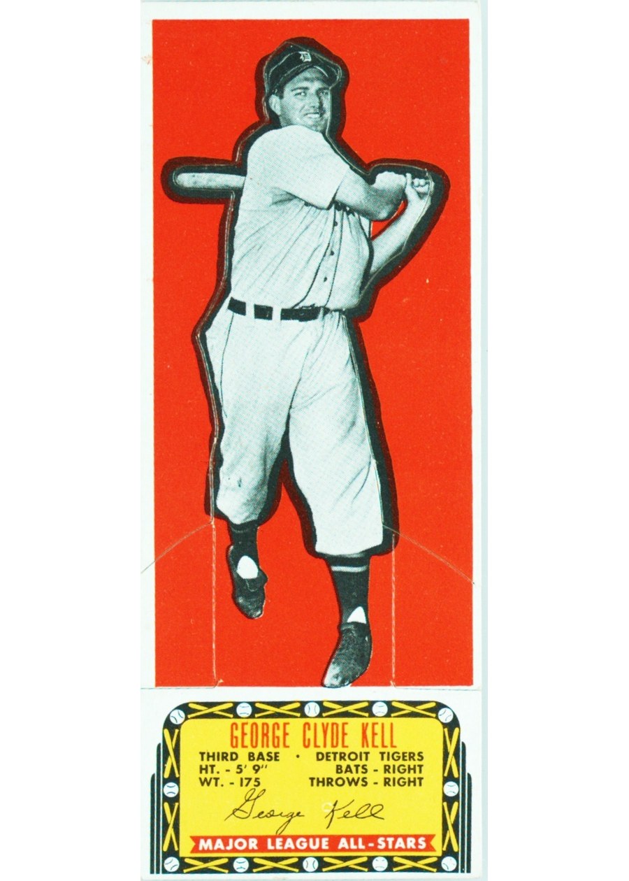 1951 Topps Major League All-Star George Kell, Detroit Tigers