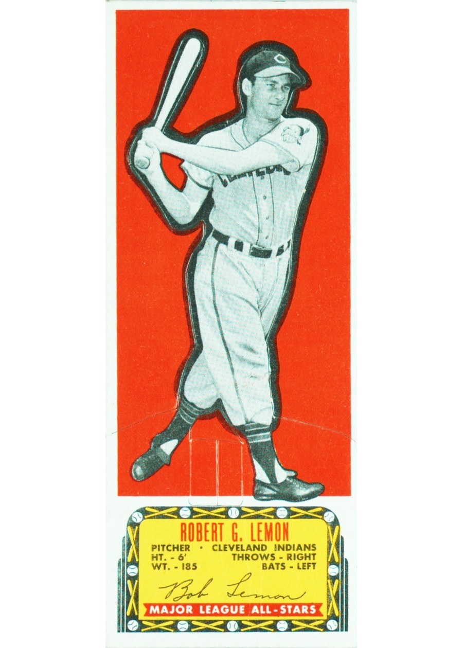 1951 Topps Major League All-Star Bob Lemon, Cleveland Indians