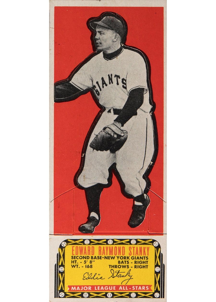 1951 Topps Major League All-Star Eddie Stanky, New York Giants