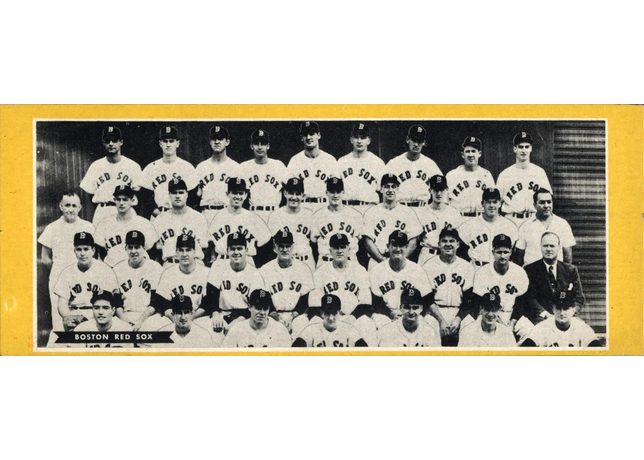 1951 Topps Team card Boston Red Sox - Undated