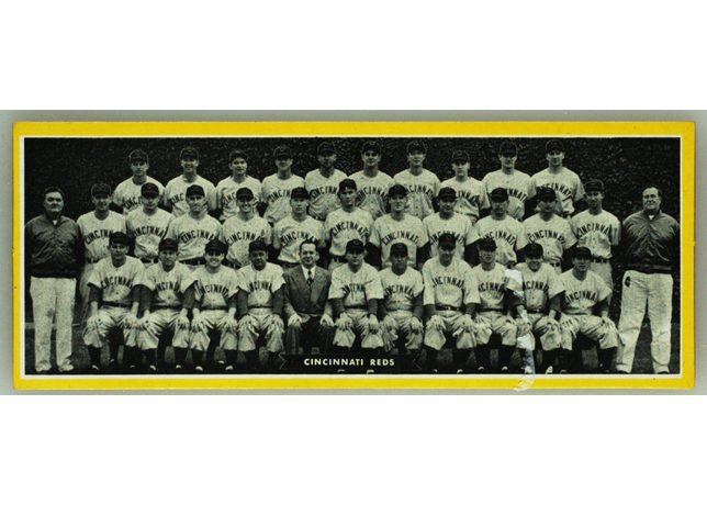 1951 Topps Team card Cincinnati Reds - Undated