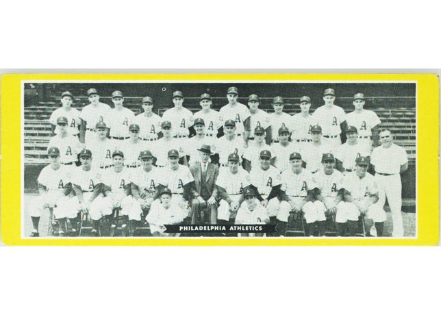1951 Topps Team card Philadelphia Athletics - Undated