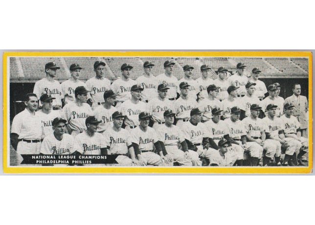 1951 Topps Team card Philadelphia Phillies - Undated
