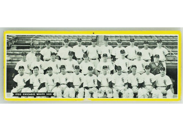 1951 Topps Team card Chicago White Sox - Dated 1950