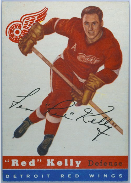 1954-55 Topps #5 Red Kelly, Detroit Red Wings