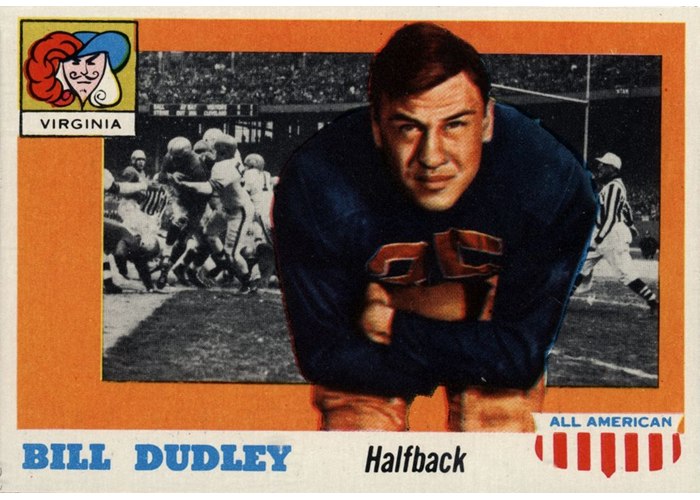 1955 Topps All-American #10 Bill Dudley, Virginia