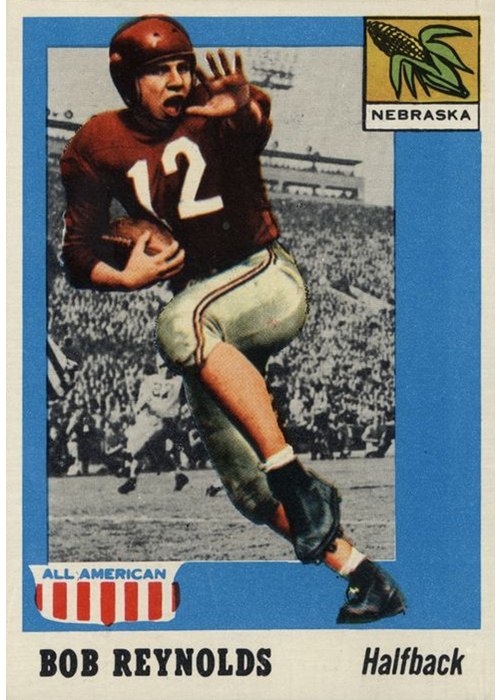 1955 Topps All-American #17 Bob Reynolds, Nebraska