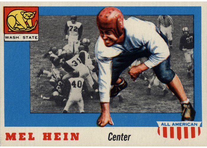 1955 Topps All-American #28 Mel Hein, Washington State