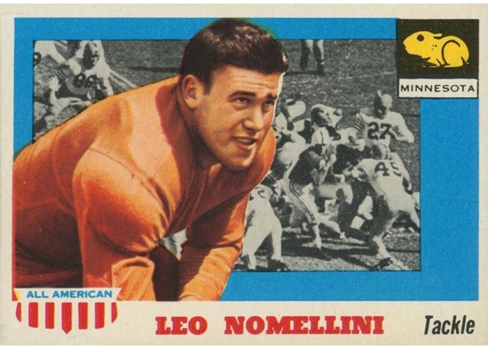 1955 Topps All-American #29 Leo Nomellini, Minnesota