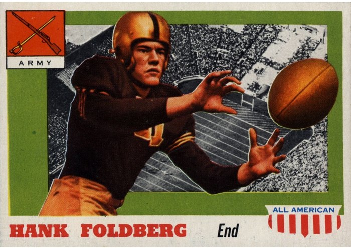 1955 Topps All-American #32 Hank Foldberg, Army