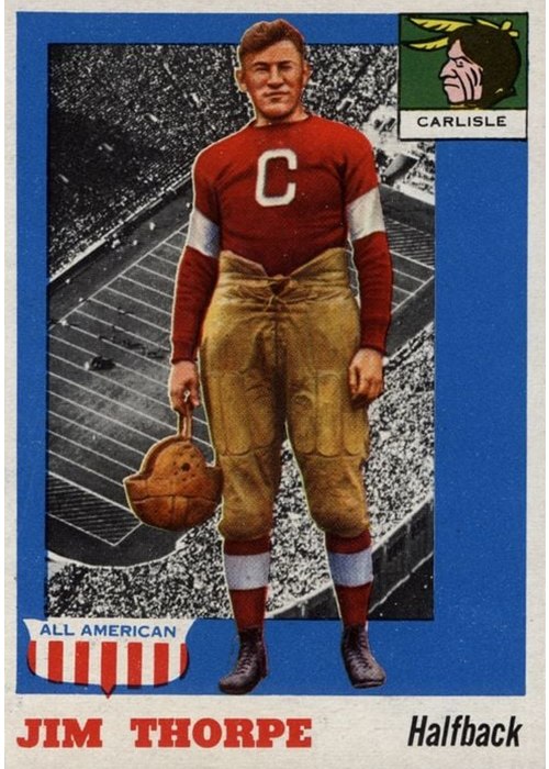 1955 Topps All-American #37 Jim Thorpe, Carlisle