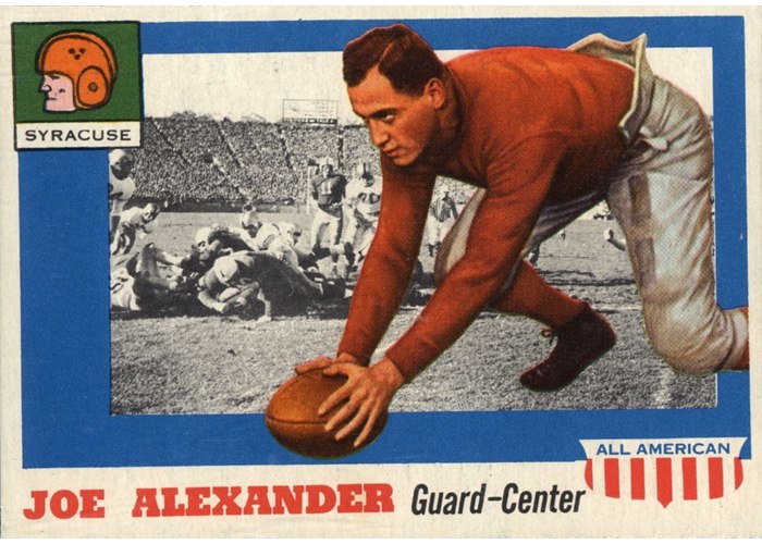 1955 Topps All-American #41 Joe Alexander, Syracuse