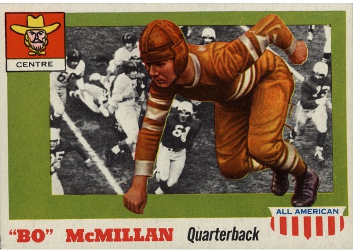 1955 Topps All-American #47 Bo McMillin, Centre