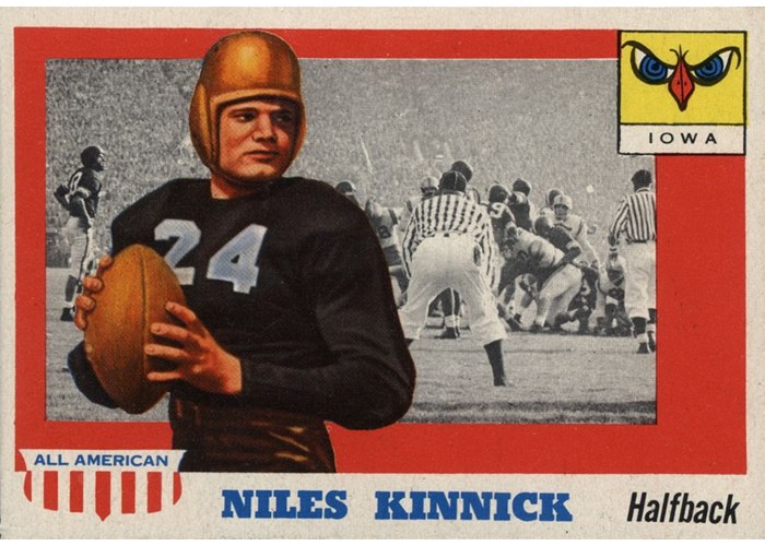 1955 Topps All-American #6 Nile Kinnick, Iowa