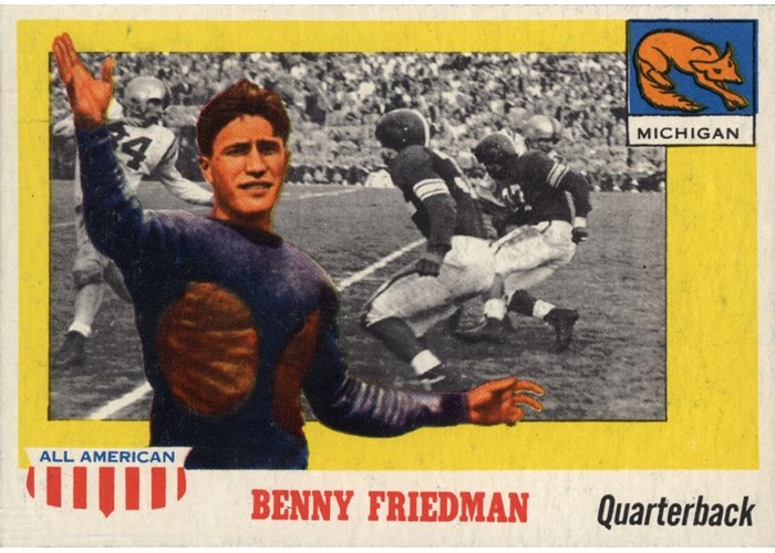 1955 Topps All-American #64 Benny Friedman, Michigan