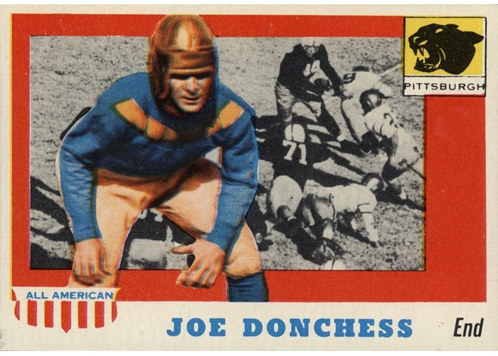 1955 Topps All-American #65 Joe Donchess, Pittsburgh