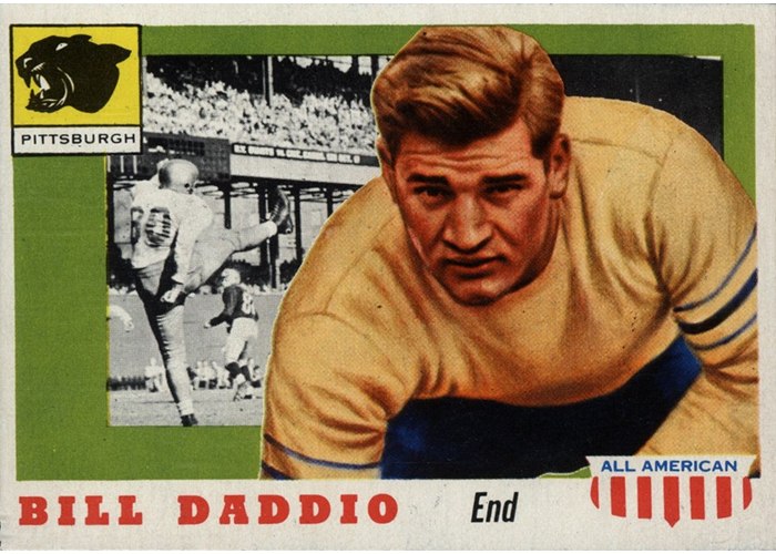1955 Topps All-American #70 Bill Daddio, Pittsburgh