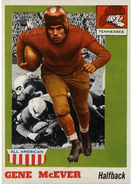 1955 Topps All-American #74 Gene McEver, Tennessee