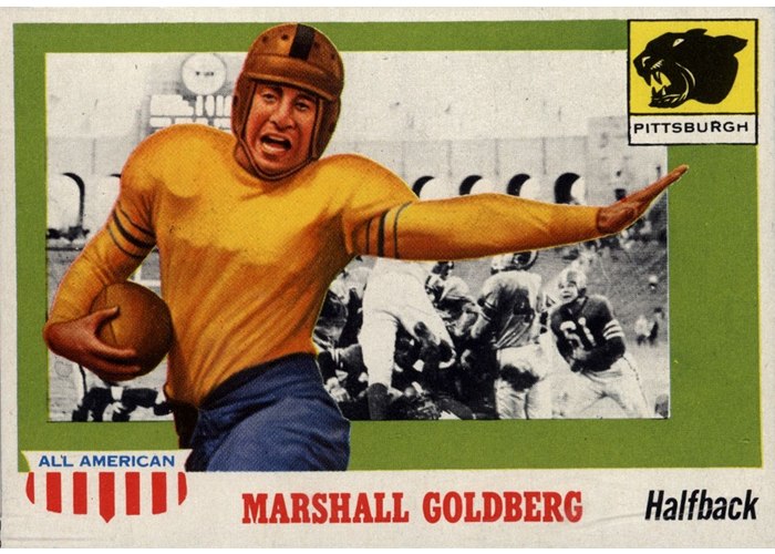 1955 Topps All-American #89 Marshall Goldberg, Pittsburgh