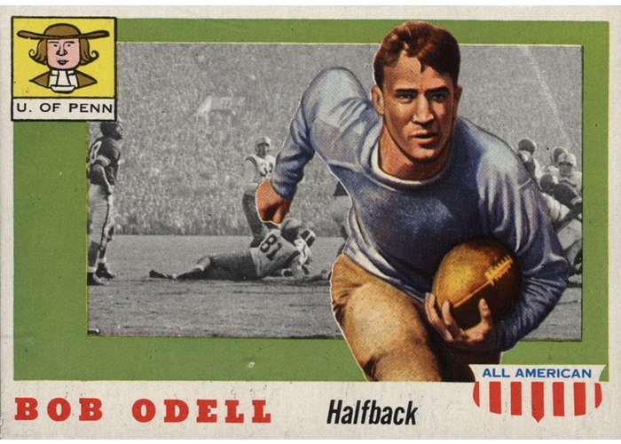 1955 Topps All-American #91 Bob Odell, Pennsylvania