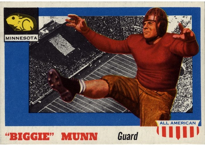 1955 Topps All-American #92 Biggie Munn, Minnesota