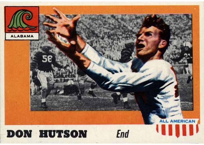 1955 Topps All-American #97 Don Hutson, Alabama