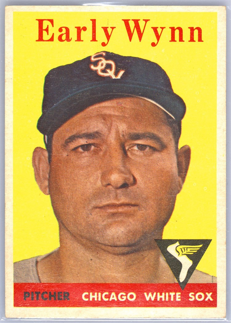 1958 Topps #100 Early Wynn, Chicago White Sox