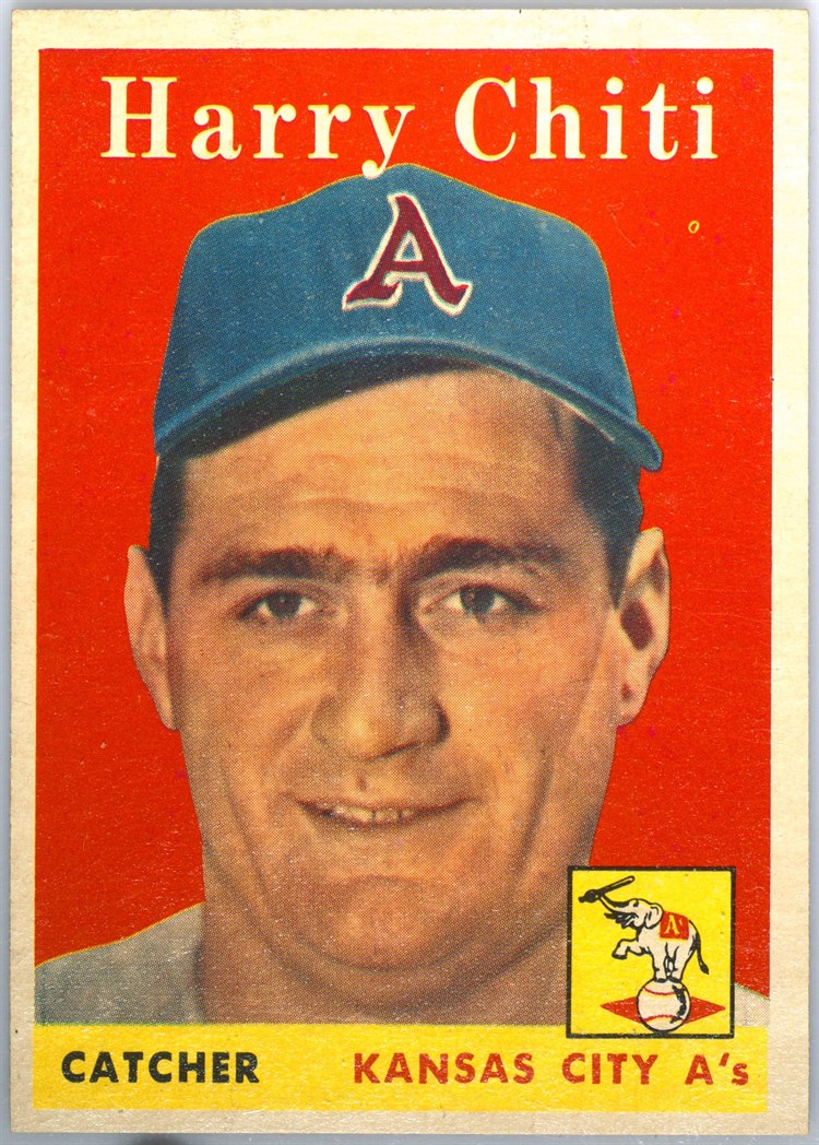 1958 Topps #119 Harry Chiti, Kansas City Athletics